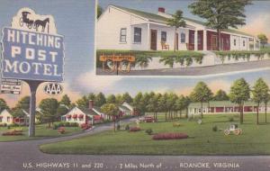 Hitching Post Motel - Roanoke VA, Virginia Linen            