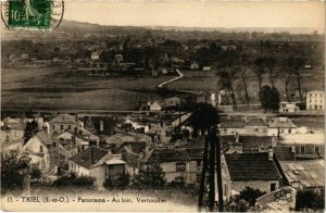 CPA TRIEL - Panorama - Au loin VERNOUILLET (102513)