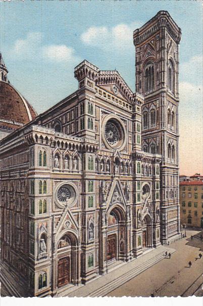 Italy Firenze Facciata della Cattedrale