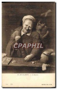 Old Postcard D Ryckaert L & # 39Avarice Museum of Lyon