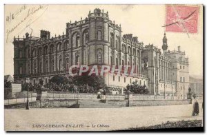 Postcard Old Saint Germain En Laye Le Chateau