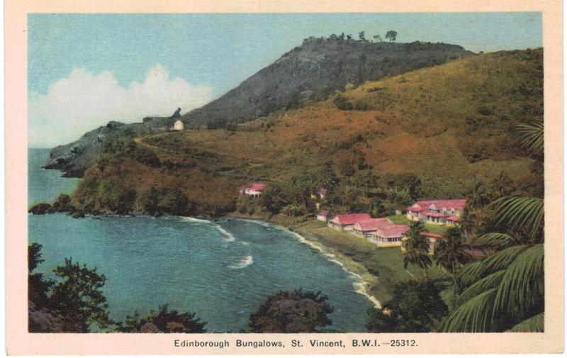 St Vincent Edinborough Bungalows  British West Indies 1930 Unused BWI