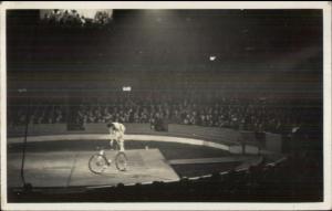 Circus - Bicycle Amateur Real Photo Postcard