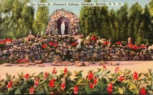 New York Saratoga Springs The Grotto St Clement's College