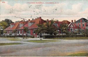 Columbia South Carolina Columbia Hospital Antique Postcard J48160