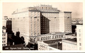 Washington Seattle The Olympic Hotel Real Photo