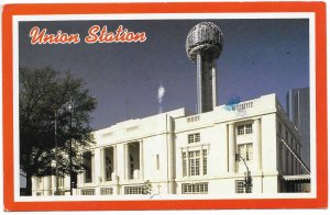 US Dallas, Texas - Union Station.   used , mailed 1991.