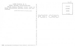 Olympic Arena Lake Placid, New York Postcard