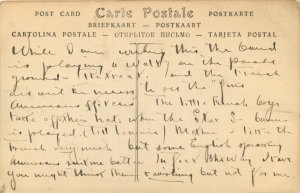 c1918 WW I American Soldier Correspondence - Château of Blois France - Postcard