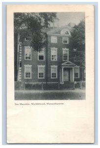 1907 Lee Mansion, Marblehear, Massachusetts Postcard F125E