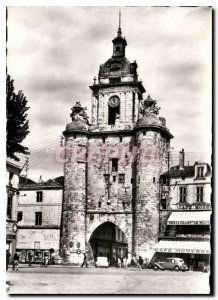 Modern Postcard La Rochelle CH March the big clock