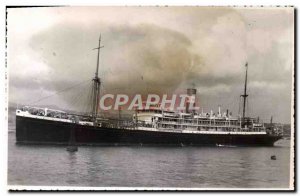 Old Postcard Boat Ship Jamaica Chargeurs Reunis