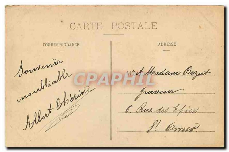 Old Postcard Paris City Hall