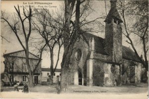 CPA Le Lot Pittoresque - FIGEAC - Place des Carmes La Genmarmerie (123047)