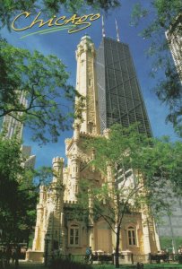 America Postcard - Water Tower, Chicago, Illinois   RRR245