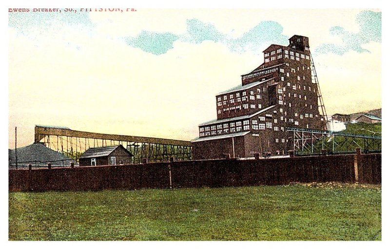 Pennsylvania  Pittston , Ewens Coal Breaker Plant