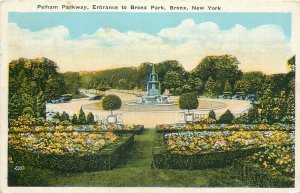 United States New York Pelham Parkway Entrance to Bronx Park 1926