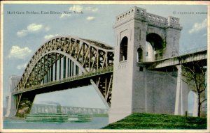 B579 United States New York City Hell Gate Bridge East River