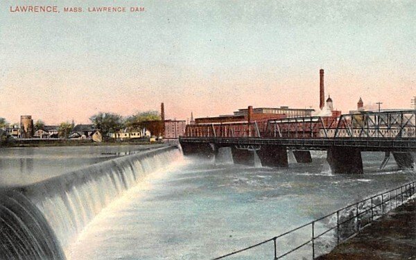 Lawrence Dam in Lawrence, Massachusetts