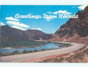 Pre-1980 US 40 HIGHWAY Between Elko & Winnemucca Nevada NV AE5534