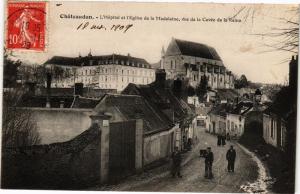 CPA CHATEAUDUN-L'Hopital et l'Église de la Madeleine vue de la Cavée (184406)