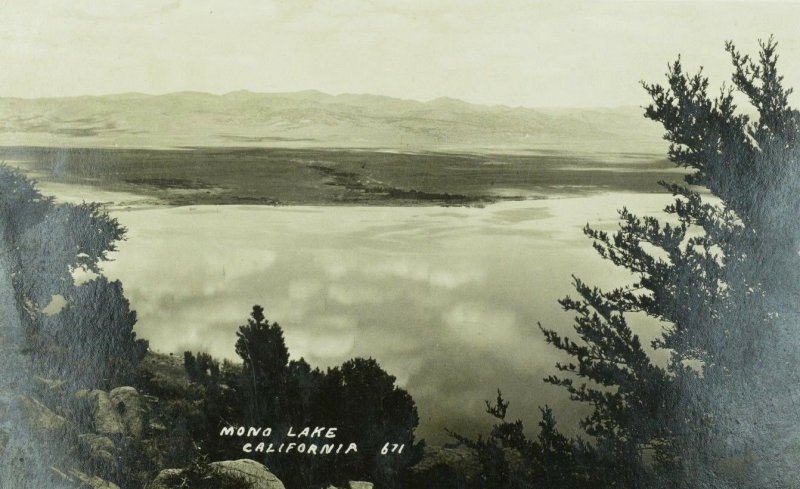 C.1910-20 RPPC Mona Lake California Vintage Postcard P101