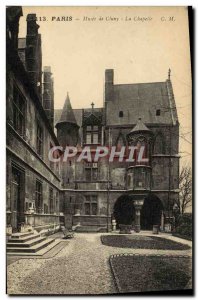 Old Postcard Paris Musee De Cluny La Chapelle