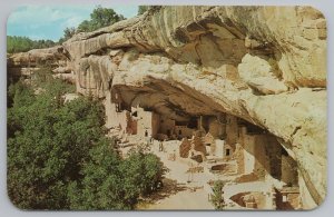 Mesa Verde Park Colorado~Spruce Tree House In Canyon~Vintage Postcard