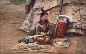 Abenaki Tribe Native Americana Indian Woman Child Earl's Court Exhibition c1910