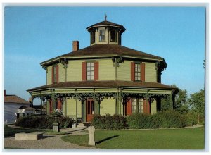 c1960 Octagon House c1870 From Friendship Field Museum Mumford New York Postcard 