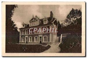 Old Postcard The Facade Buisson and Terrace is buissonnets Terrace and front ...