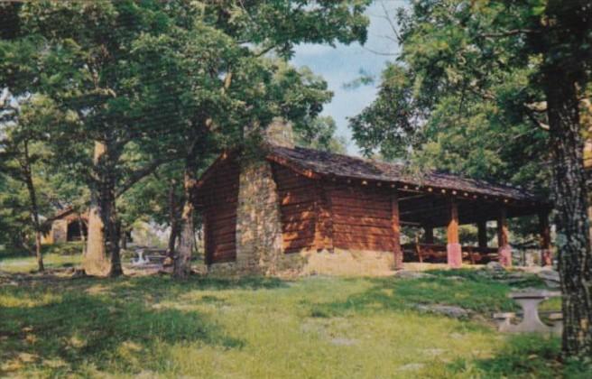 Georgia Chatsworth Barbecue and Picnic Shelters Fort Mountain State Park