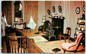 M-29892 Double Parlor Abraham Lincoln's Home Springfield Illinois