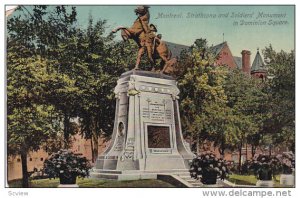 Strathcona and Soldiers' Monument in Dominion Square, Montreal, Quebec, Canad...