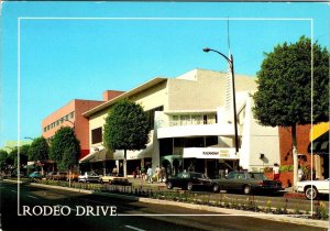 Beverly Hills, CA California  RODEO DRIVE  Kazanjian Jewels~Stores 4X6 Postcard