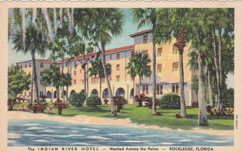 Florida Rockledge The Indian River Hotel Curteich sk301