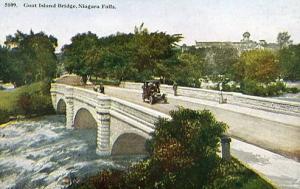 NY - Niagara Falls, Goat Island Bridge