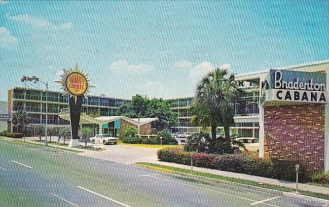 Florida Bradenton Downtown Cabana Motor Hotel 1967