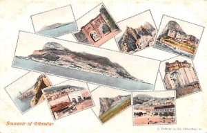 Souvenir of Gibraltar Postcard.