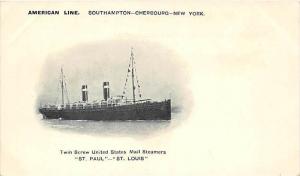 5661  S.S. St. Paul   American Line