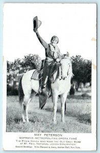 MAY PETERSON Metropolitan Opera Soprano ST. PAUL AMERICAN LEGION CONVENTION 1924