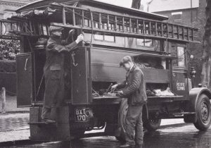 BT British Telecom Albion Lorry Transport RPC Postcard