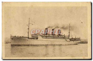 Postcard Old Ship Ship SS Patria Fabre Line