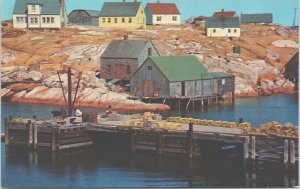 Canada Peggy's Cove Nova Scotia Chrome Postcard 09.25