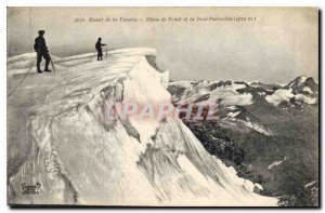 Old Postcard Massif de la Vanoise Dome Polect and Dent Parrachie