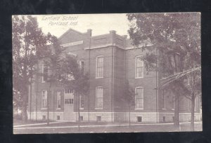 PORTLAND INDIANA GARFIELD SCHOOL BUILDING 1919 VNTAGE POSTCARD