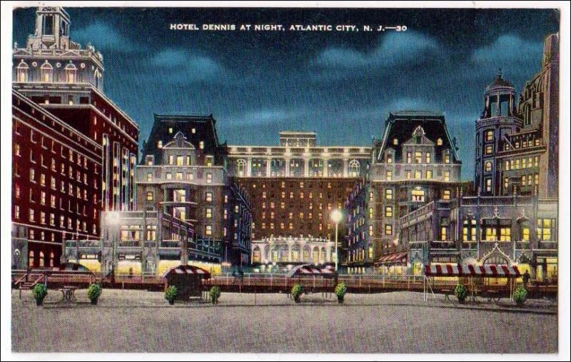 Hotel Dennis, Atlantic City NJ