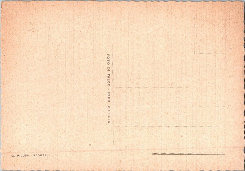 Continental Postcard Italy RAGUSA Sicily CB11