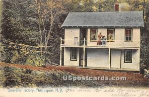 Souvenir Factory Phillipsport NY 1908