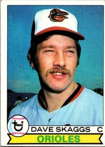 1979 Topps Baseball Card Dave Skaggs Baltimore Orioles